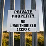 Private Property