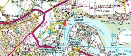 Upnor Castle Directions